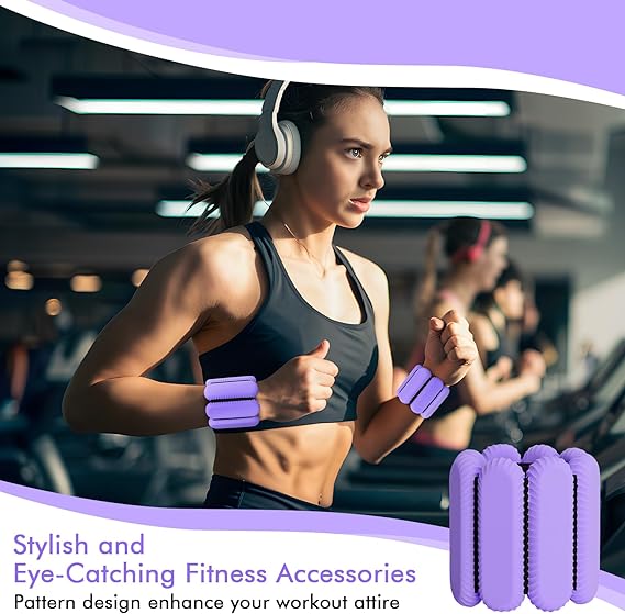 Adjustable Silicone Wrist Ankle Weights