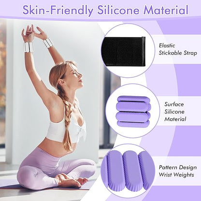 Adjustable Silicone Wrist Ankle Weights