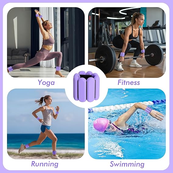 Adjustable Silicone Wrist Ankle Weights